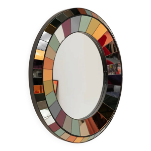 Miroir en émail, création