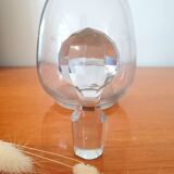 Vintage etched glass carafe