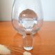 Vintage etched glass carafe