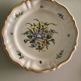 Moustiers porcelain plate