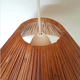 Vintage hanging in wooden slat