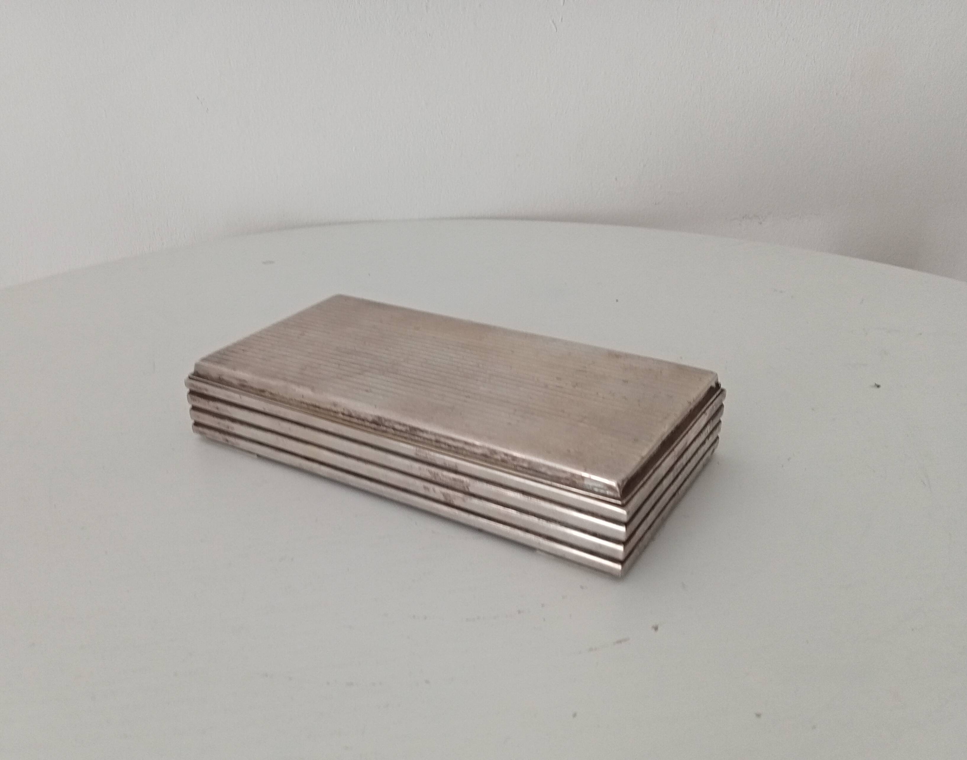 Art deco cigarette box from the 1950s