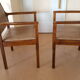 Paire de fauteuils années 50
