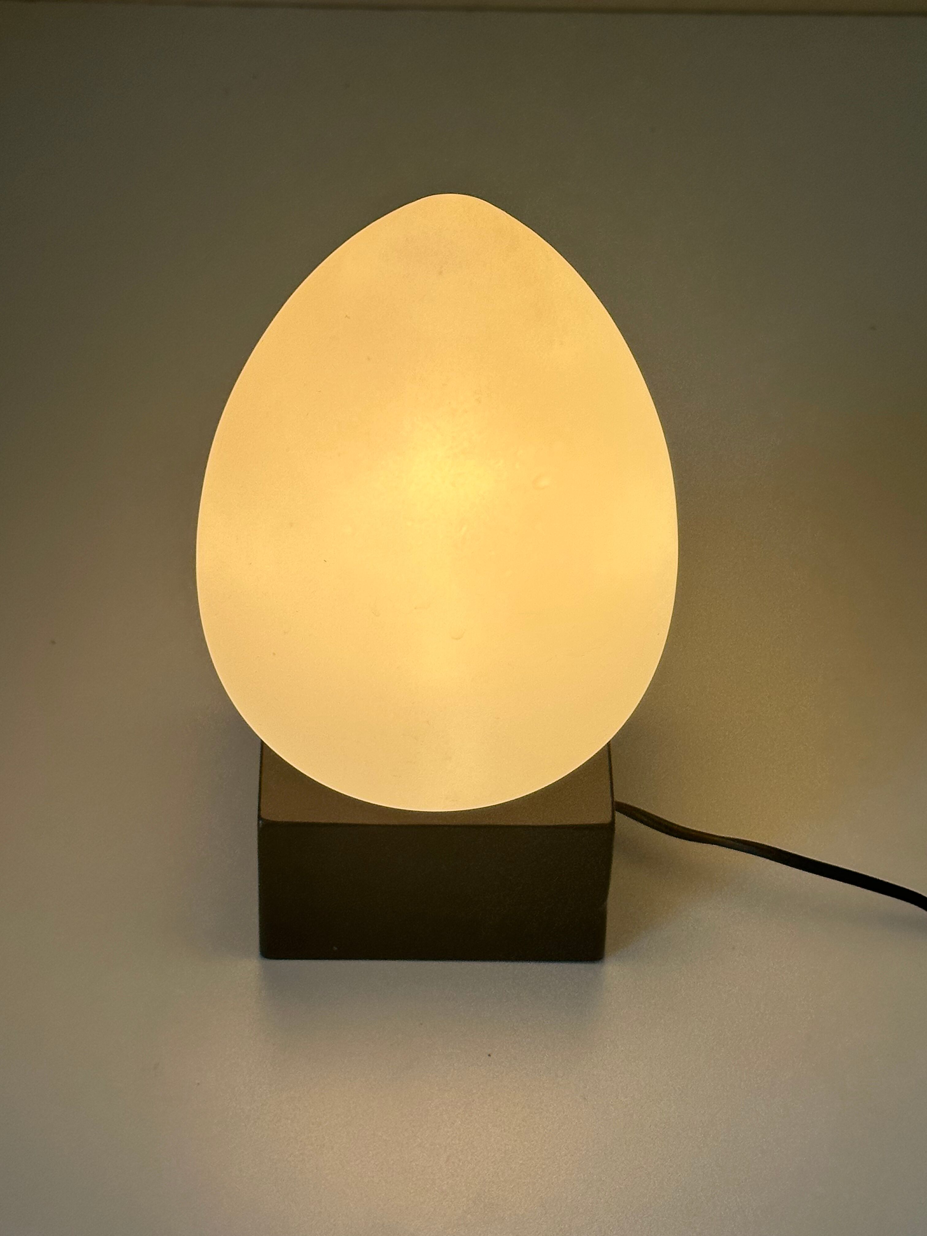 Lamp egg vintage design delmas 70 years
