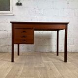 Scandinavian teak desk, 60s