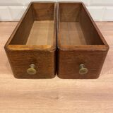 2 old furniture drawers 40s