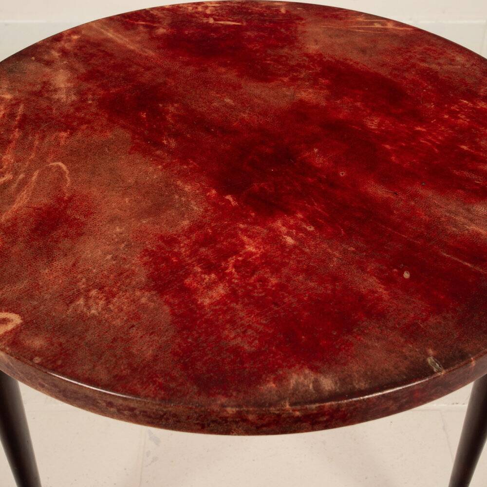 Low Aldo Tura Parchment table, 1950