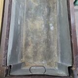 Jardinière en chêne et zinc