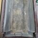Large oak and zinc planter