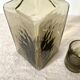 Smoked glass carafe and matching glasses, 1970s