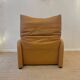 Maralunga Armchair cognac leather Cassina 1970s
