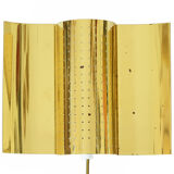 Brass wall sconce by Haga belysning, Sweden 1970s
