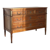Commode bois et laiton