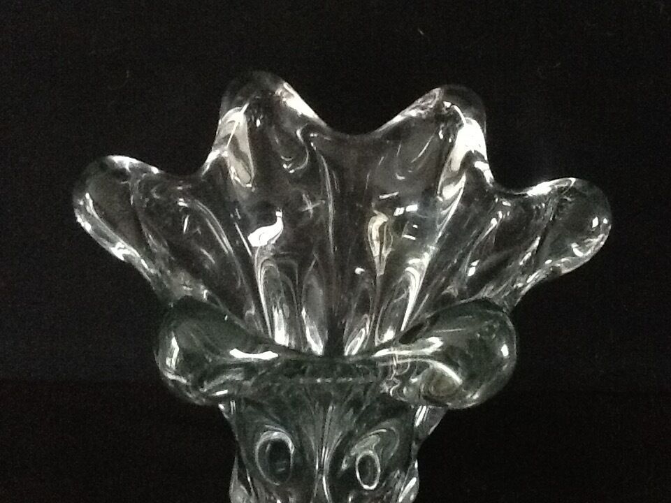 Vase "giraffe head" in a crystal cascade from the 1950