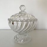 Baccarat crystal candy box, Bamboo model