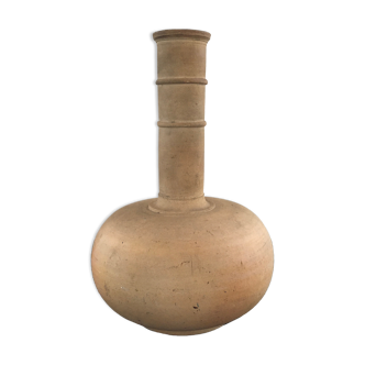 Vase héron terre cuite