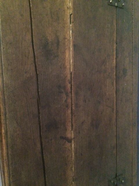 Old wooden maie buffet