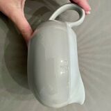 Grey earthenware cream pot