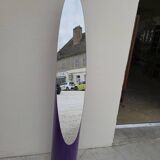 Vintage 1980s design floor-standing psyche mirror