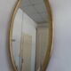 Empire style oval mirror