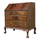 1930s mahogany donkey desk in English.