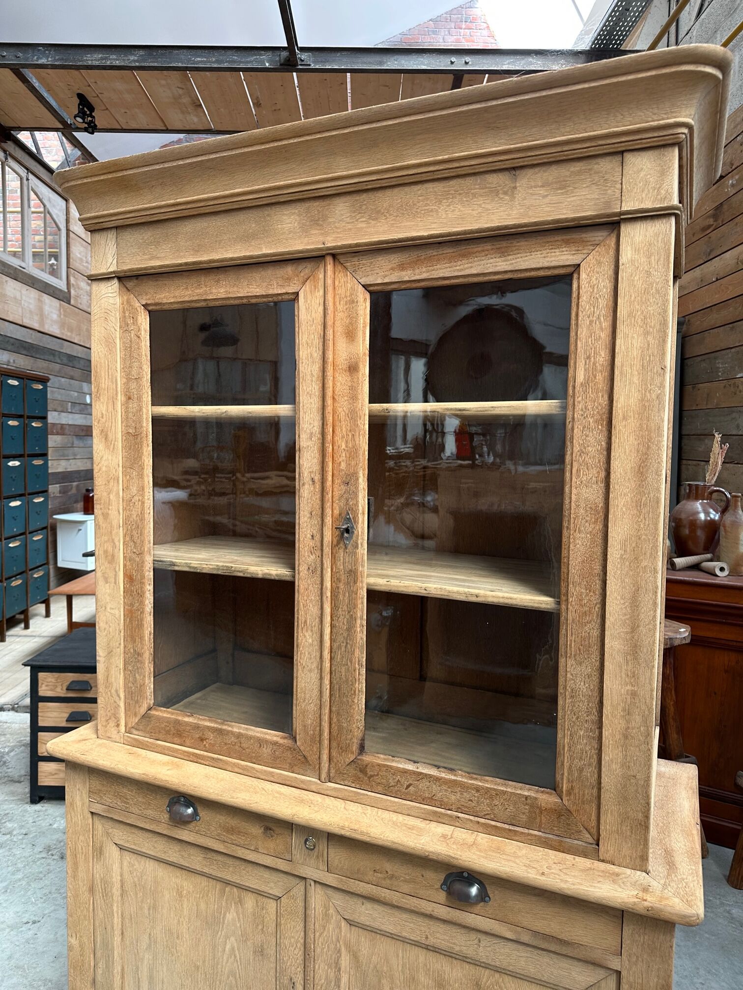 Oak vessel early twentieth century