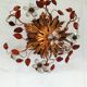 Wall lamp Maison Banci metal and glass of Murano design 70s