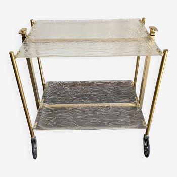 Textable Platex plexiglas trolley 1970 -1980