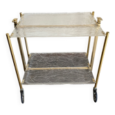 Textable Platex plexiglas trolley 1970 -1980