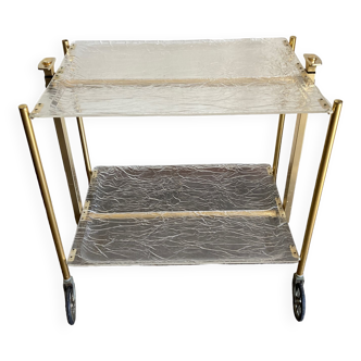 Textable Platex plexiglas trolley 1970 -1980