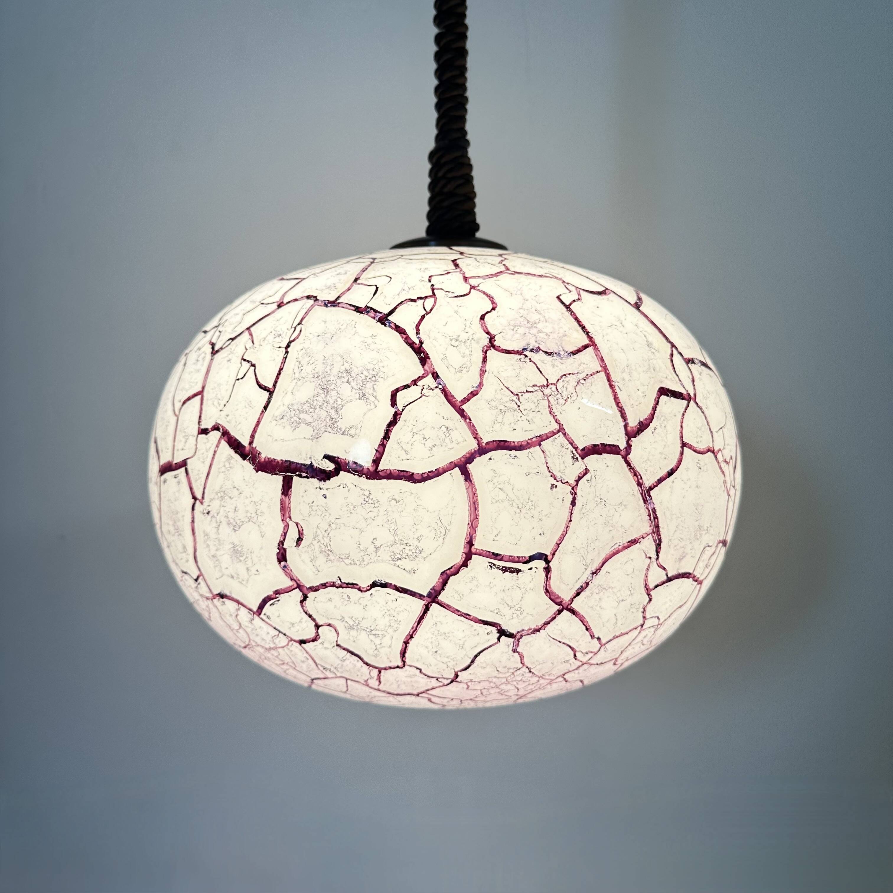 Mid-century design hanging lamp , 1970s