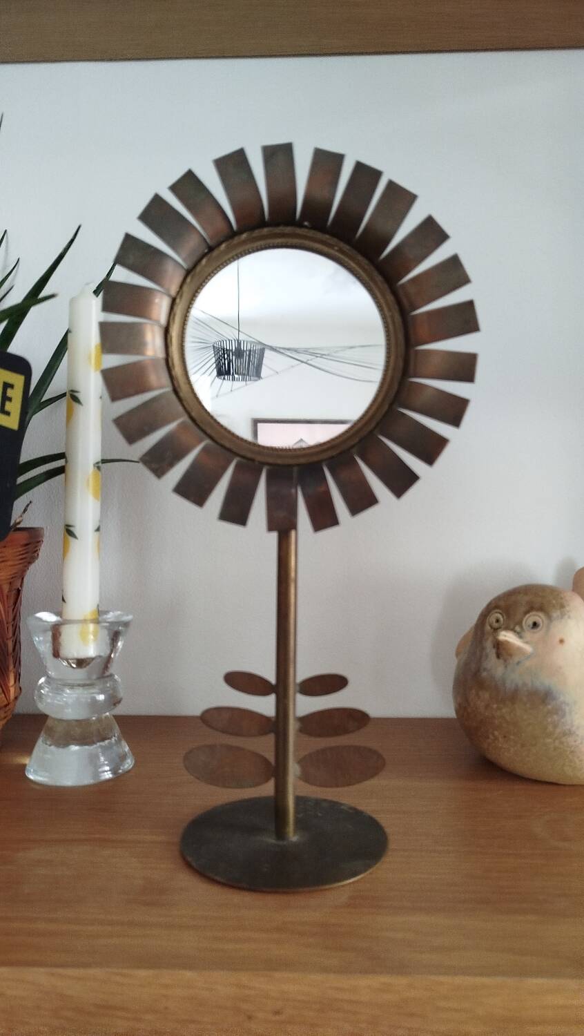 Jean Vinay vintage design mirror