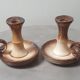 Bougeoirs en céramique