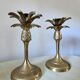 Pair of vintage brass candlesticks