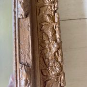 Ancien miroir doré début XXEME