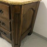 Dresser period Louis XIV walnut
