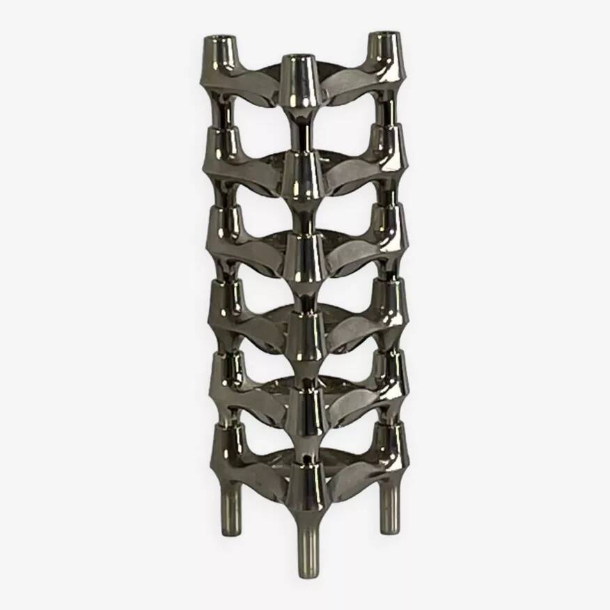 Set of 6 Nagel candle holders