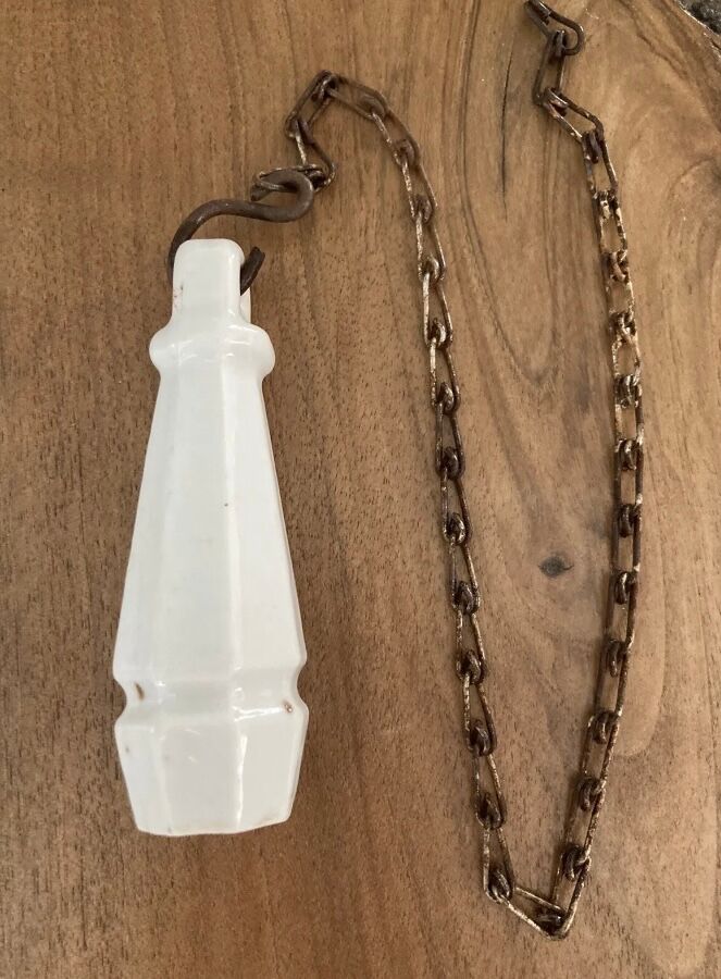 Old porcelain handle