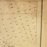 Old nautical chart of the surroundings of Saint-Nazaire
