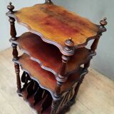 Music cabinet on casters