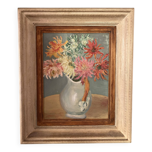 Nature Morte aux Fleurs – Huile