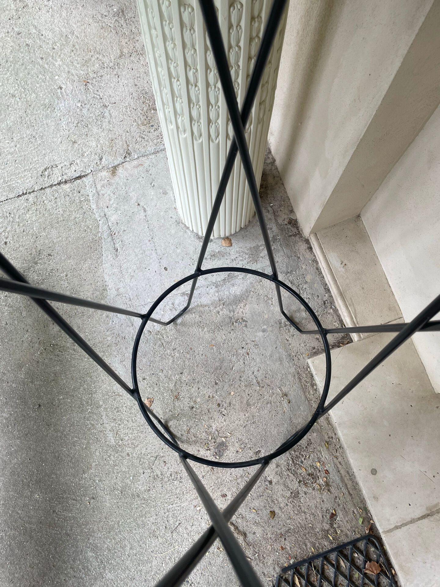 Coat rack attributed to Roger Ferraud (1890-1964) model "treble clef"