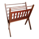 Vintage Scandinavian magazine rack