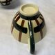 Ensemble de 4 tasses en faïence vintage