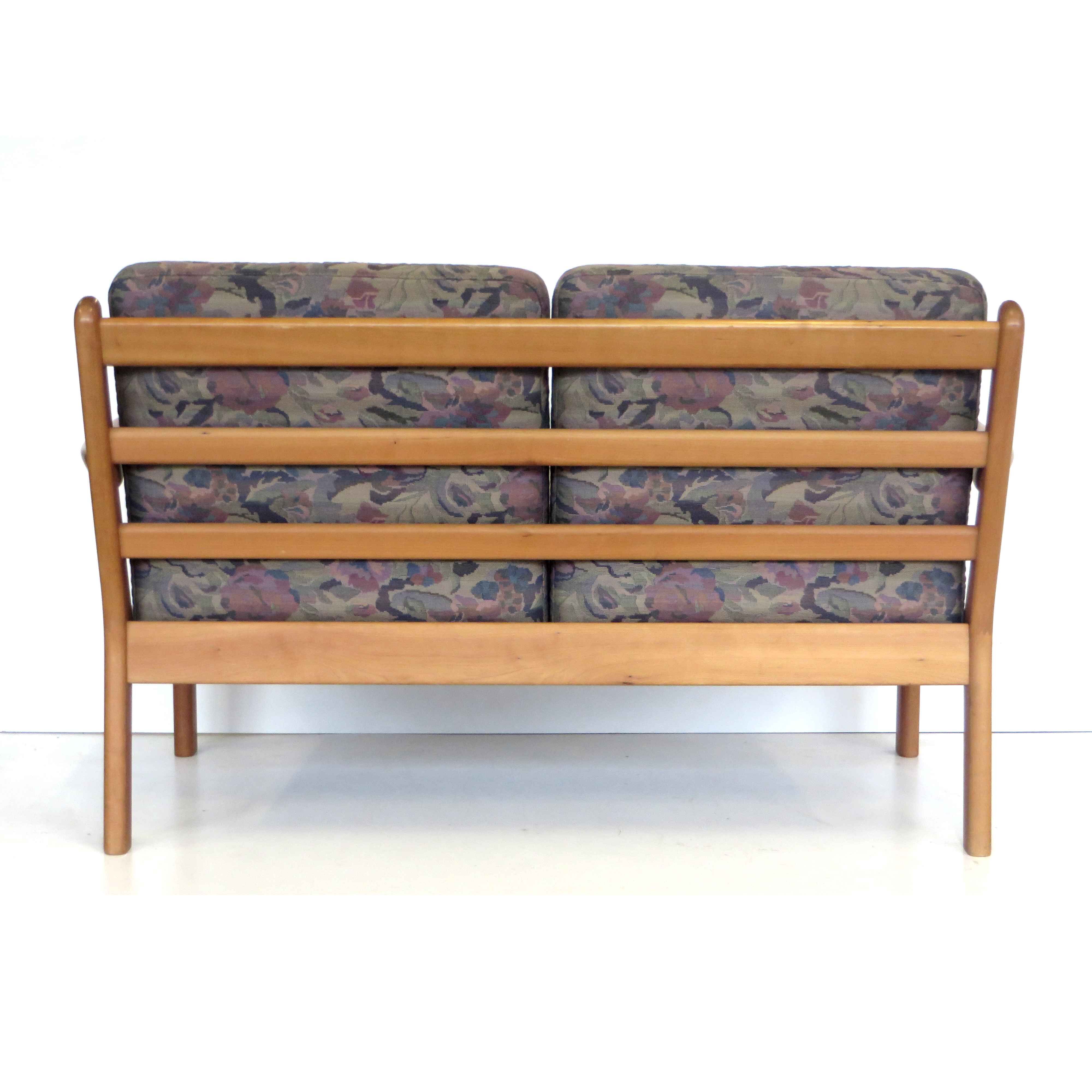 Danish design 2-seater sofa by L. Olsen & Son