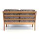 Danish design 2-seater sofa by L. Olsen & Son