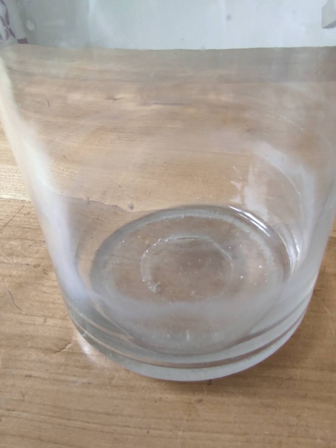 Antique glass candy box/jar