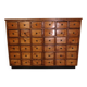 Vintage apothecary cabinet with 36 drawers 1930's