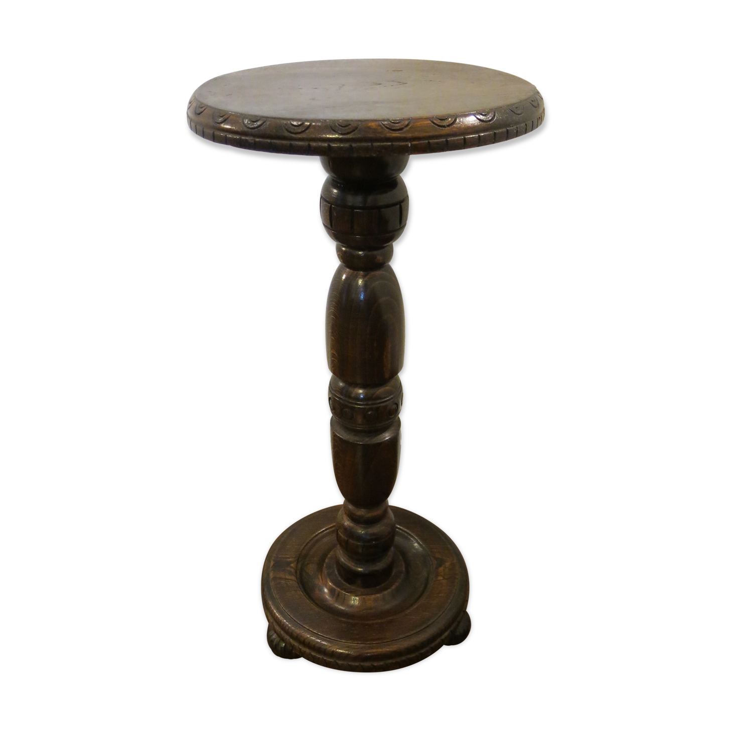 Side table in solid wood