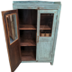 Teak curiosity cabinet